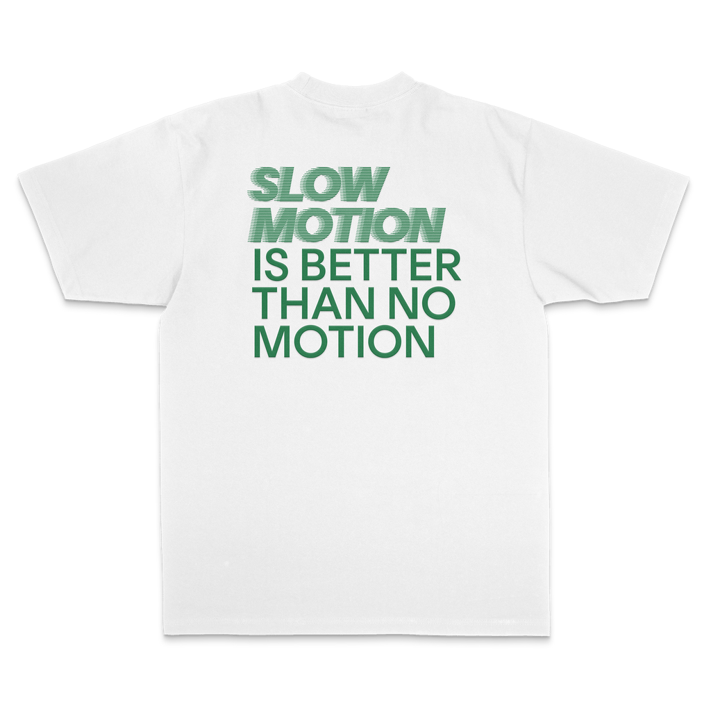 Slow Motion 2.0 Tee - White