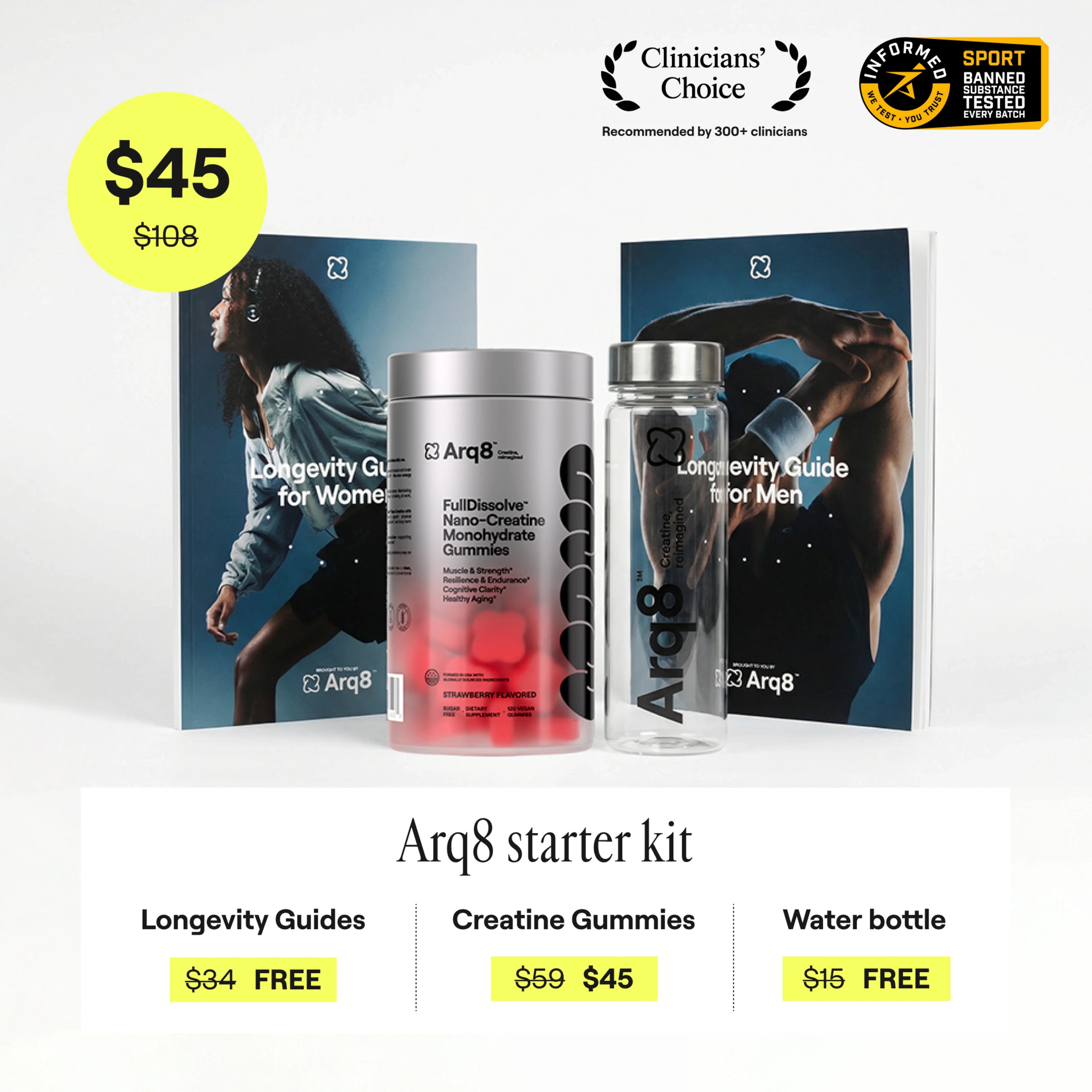 Arq8™ Creatine Monohydrate Gummies